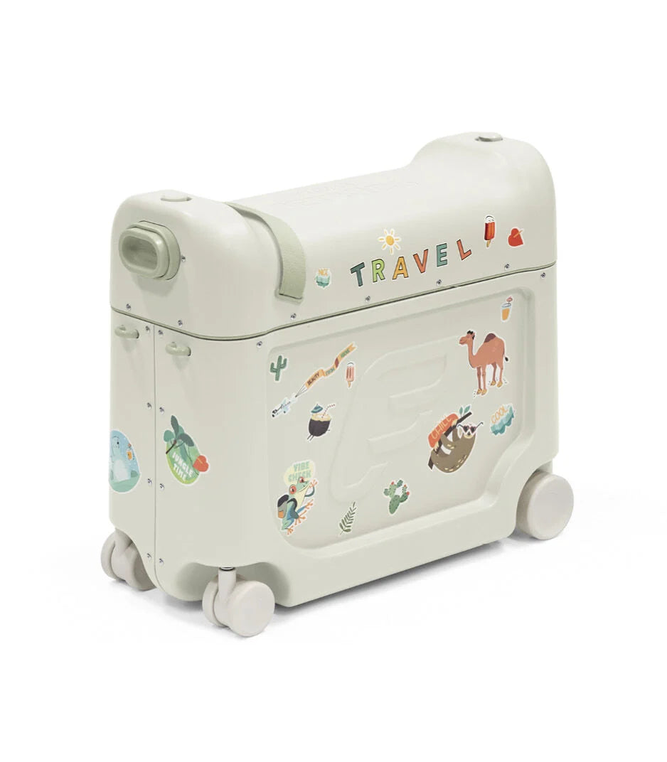 Stokke® JetKids™ BedBox™ Куфар+Легло за самолет + Раничка - цвят Sea Green
