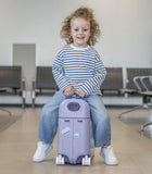 Stokke® JetKids™ BedBox™ Куфар+Легло за самолет - цвят Arctic Blue