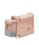 Stokke® JetKids™ BedBox™ Куфар+Легло за самолет + Раничка - цвят Coral Pink