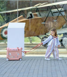 Stokke® JetKids™ BedBox™ Куфар+Легло за самолет - цвят Coral Pink