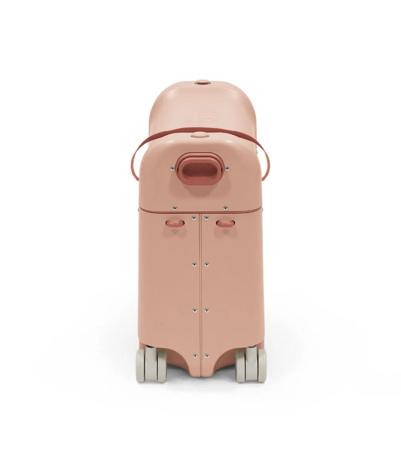 Stokke® JetKids™ BedBox™ Куфар+Легло за самолет + Раничка - цвят Coral Pink