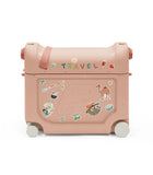 Stokke® JetKids™ BedBox™ Куфар+Легло за самолет - цвят Coral Pink