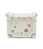 Stokke® JetKids™ BedBox™ Куфар+Легло за самолет + Раничка - цвят Sea Green