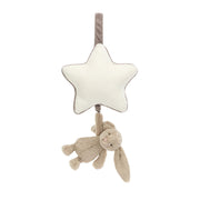 Jellycat® Музикална звезда със зайче - цвят Beige