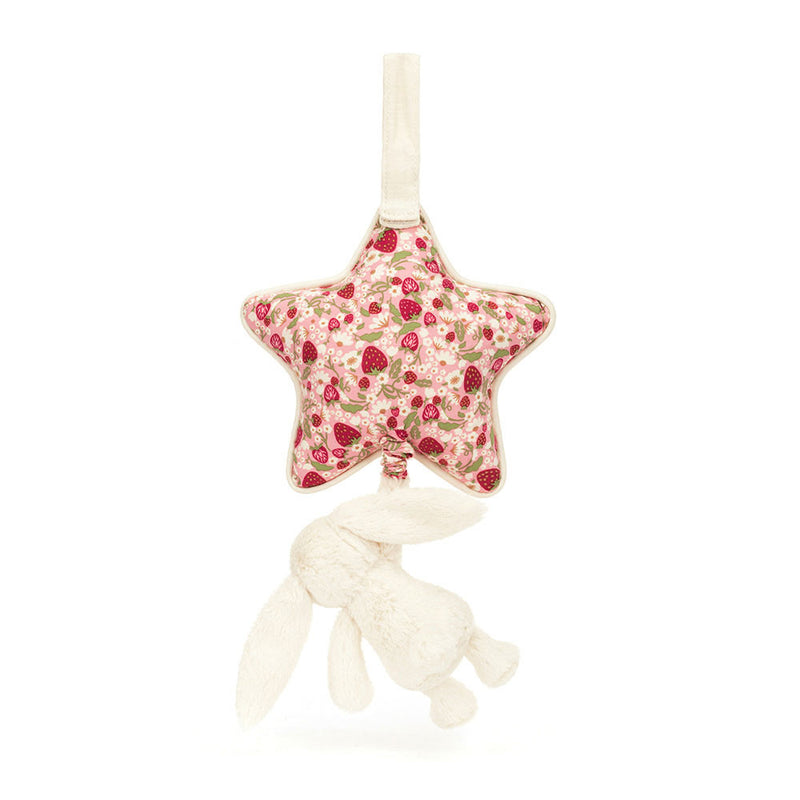 Jellycat® Музикална звезда със зайче - цвят Berry