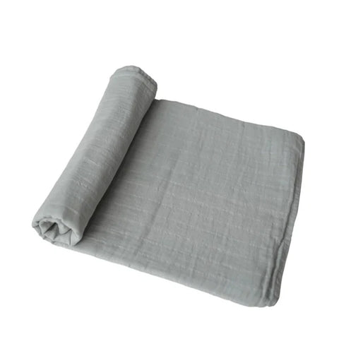 Mushie® Муселин пелена/одеяло - Belgian Grey