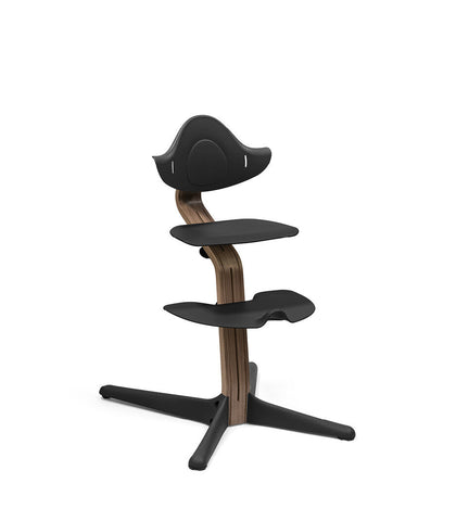 Stokke® Nomi® Стол - цвят Walnut Black + ПОДАРЪК