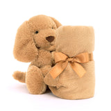 Jellycat® Кутре Toffee с кърпа за гушкане