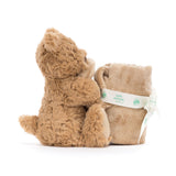 Jellycat® Мече с кърпа за гушкане