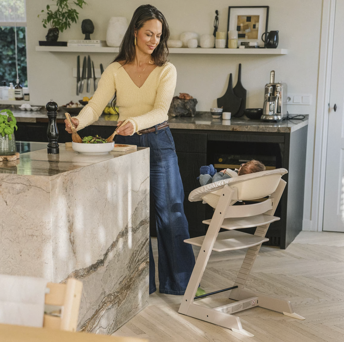 Stokke® Tripp Trapp® Комплект для новорожденных Anthracite