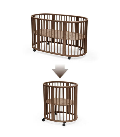Stokke® Sleepi™ V3 Комплект за намаляване към легло Мини - цвят Warm Brown