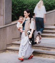 Stokke® YOYO³ Количка от 6 месеца, Бяло шаси Leopard