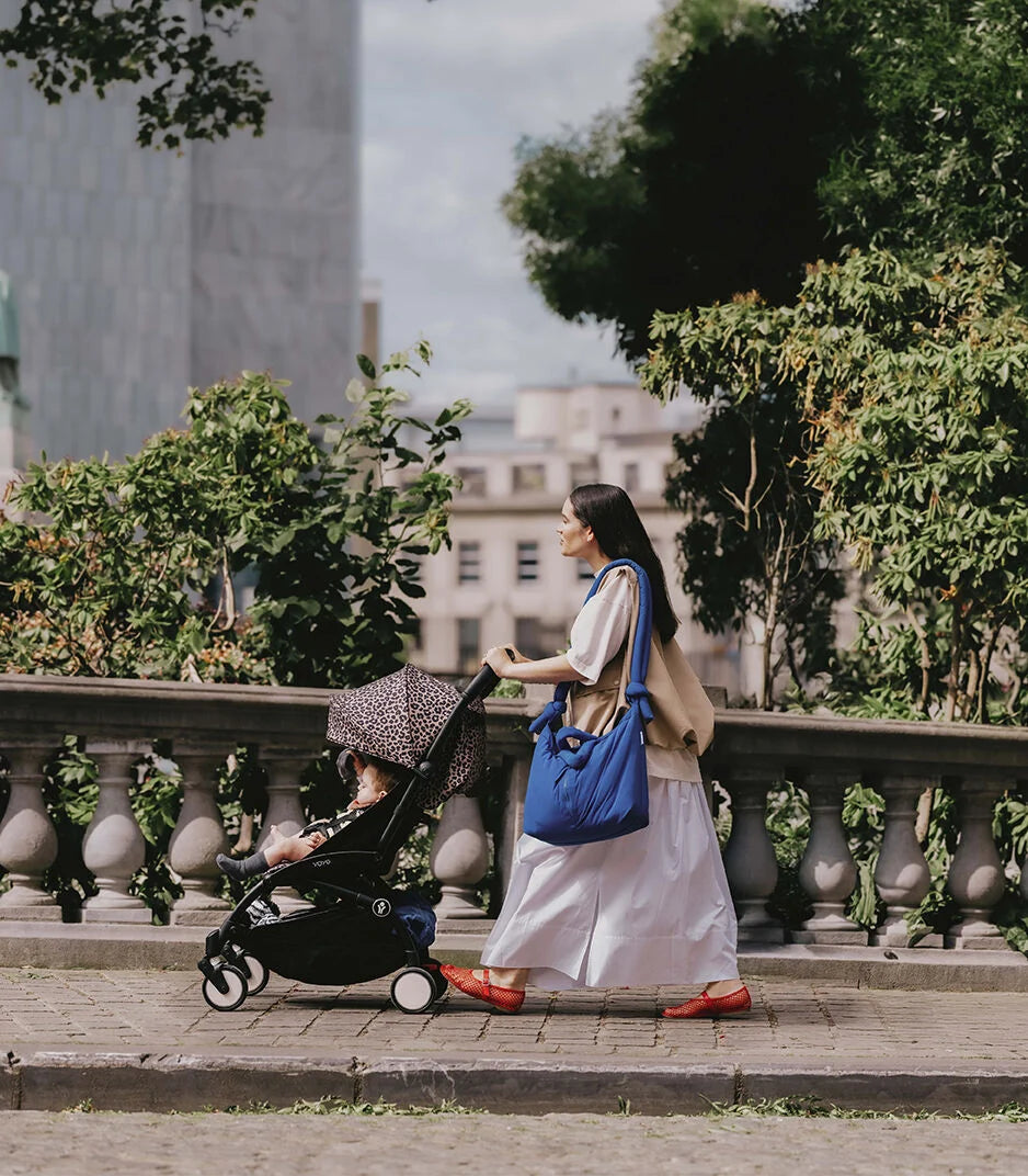 Stokke® YOYO³ Количка от 6 месеца, Бяло шаси - Zebra