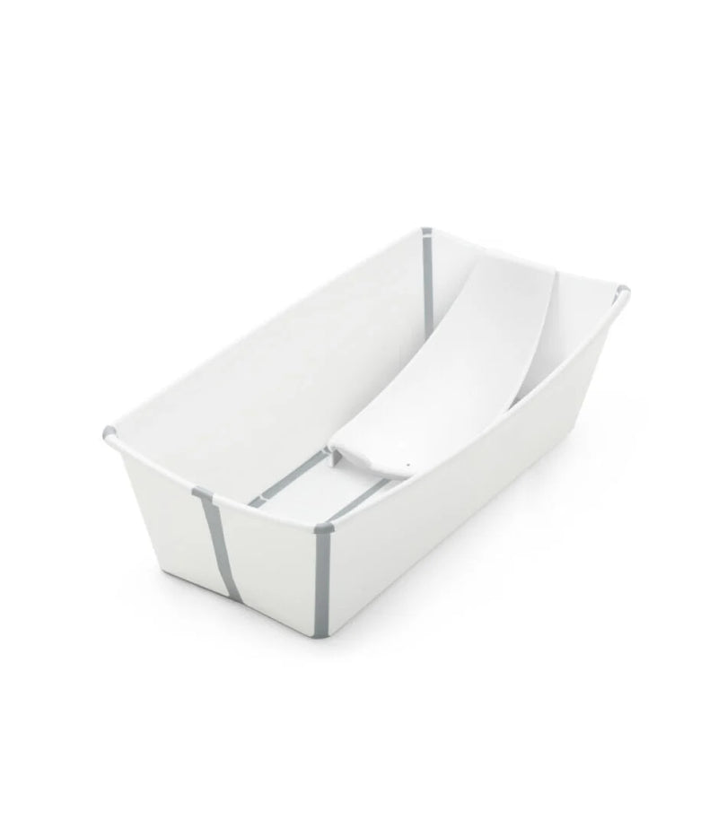 Stokke® Flexi Bath® Сгъваема ваничка с подложка XL - цвят White