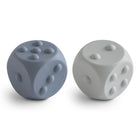 Mushie® Зарове играчка за натискане 2 бр. - Tradewinds/Stone