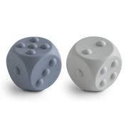 Mushie® Зарове играчка за натискане 2 бр. - Tradewinds/Stone