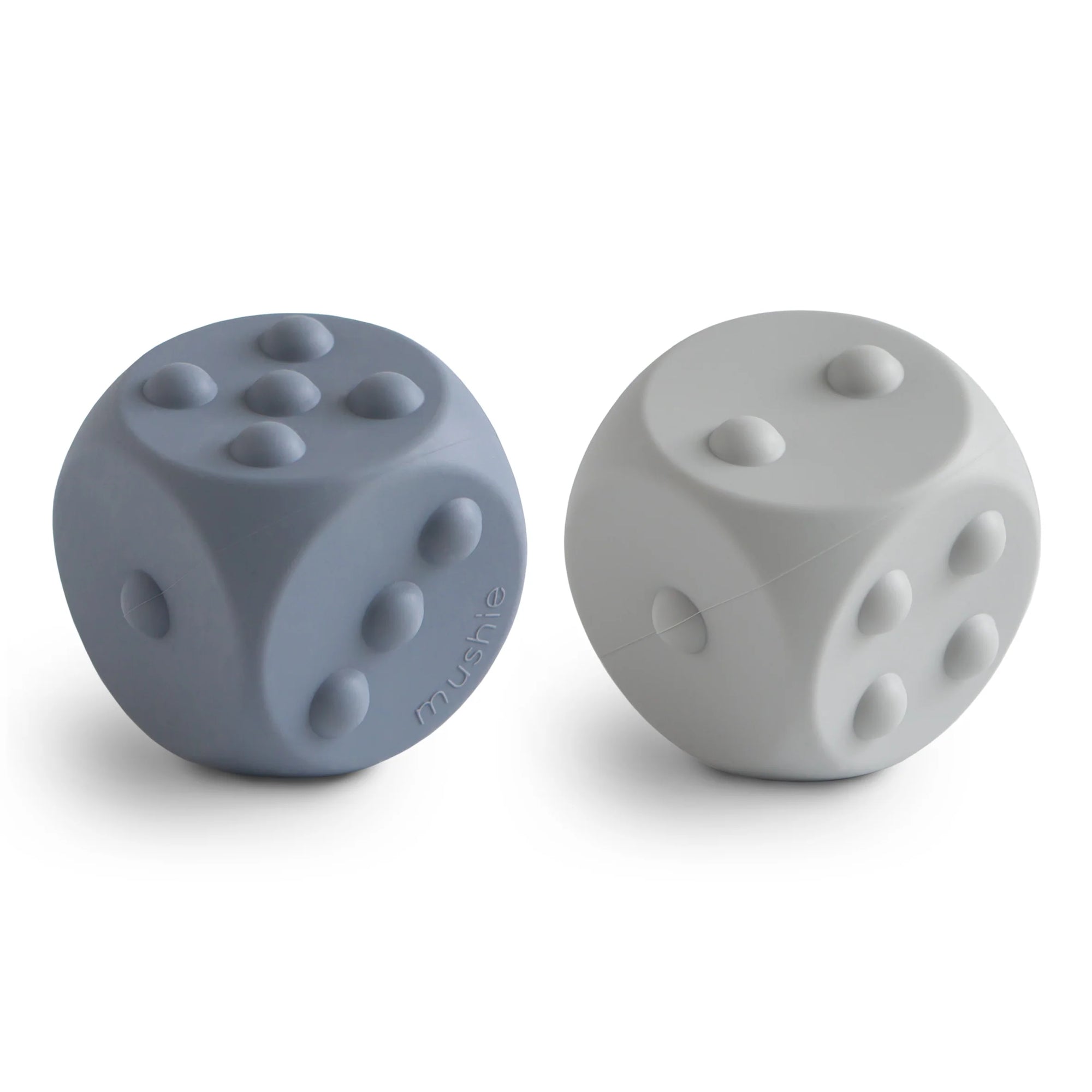Mushie® Зарове играчка за натискане 2 бр. - Tradewinds/Stone