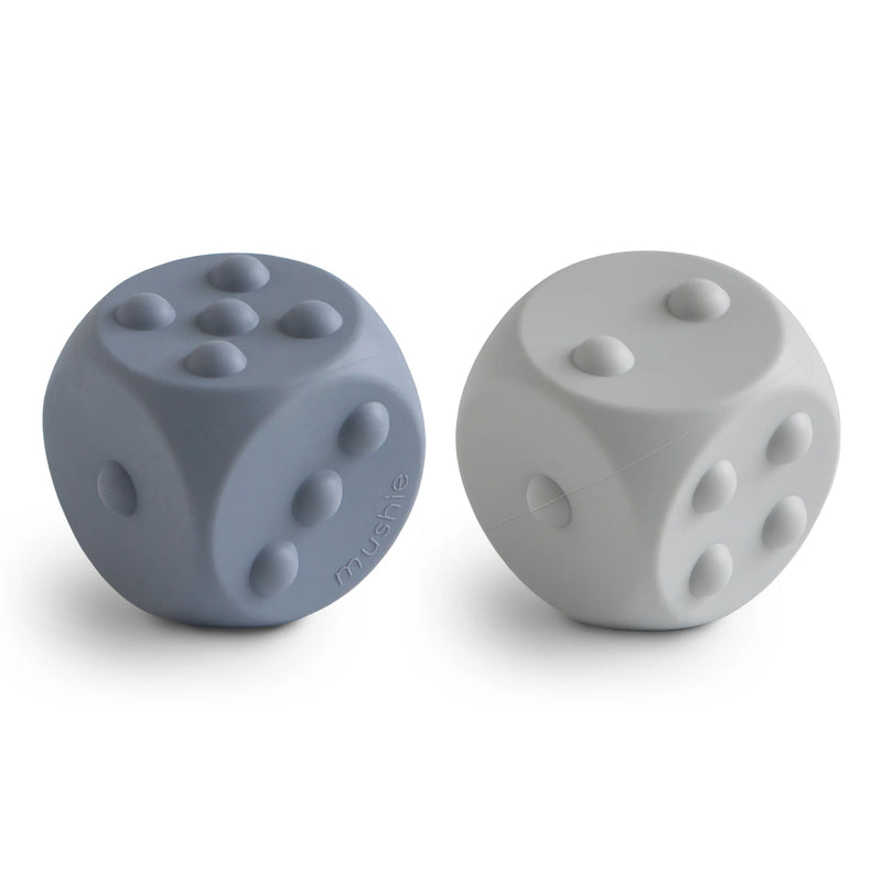 Mushie® Зарове играчка за натискане 2 бр. - Tradewinds/Stone