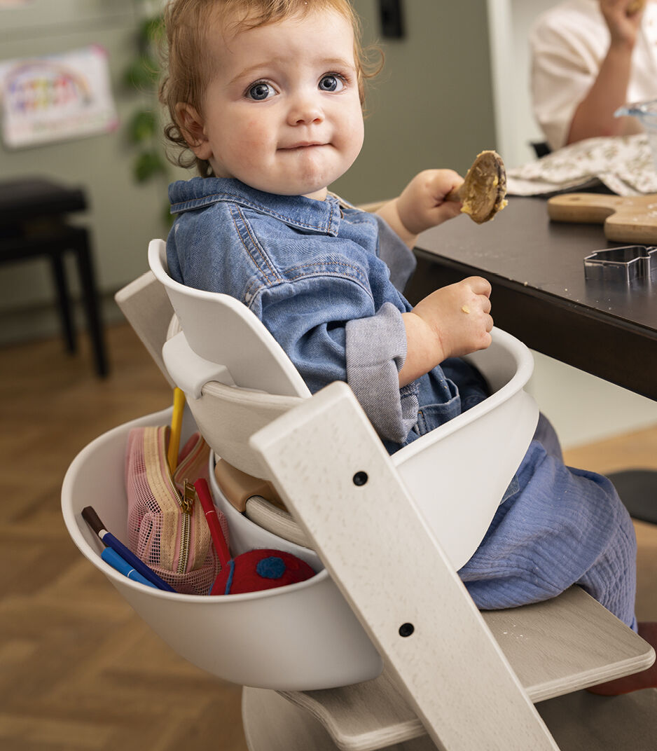 Stokke® Tripp Trapp® Стол 6+ месеца Whitewash