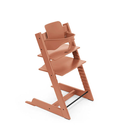 Stokke® Tripp Trapp® Стол 6+ месеца - цвят Terracotta