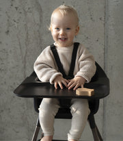 Stokke® Clikk™ Стол 6м. - 3г. Black / Warm Brown