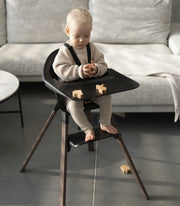 Stokke® Clikk™ Стол 6м. - 3г. Black / Warm Brown