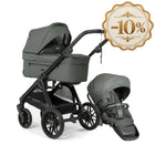 Emmaljunga® Sento Ergo+ PRO Бебешка количка 0+ месеца Urban Green