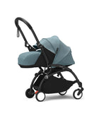Stokke® YOYO³ Количка + Сгъваем мек кош, Черно шаси - Taupe