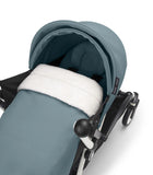 Stokke® YOYO³ 0+ Сгъваем мек кош, Черно шаси - цвят Aqua
