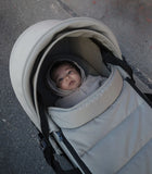 Stokke® YOYO³ Количка + Бебешки кош, Бяло шаси Ginger