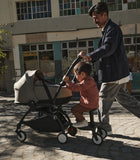 Stokke® YOYO³ Количка + Бебешки кош, Бяло шаси Ginger
