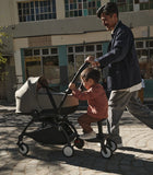 Stokke® YOYO³ 0+ Бебешки кош, Черно шаси - цвят Olive