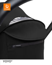 Stokke® YOYO³ Количка от 6 месеца, Черно шаси - Black