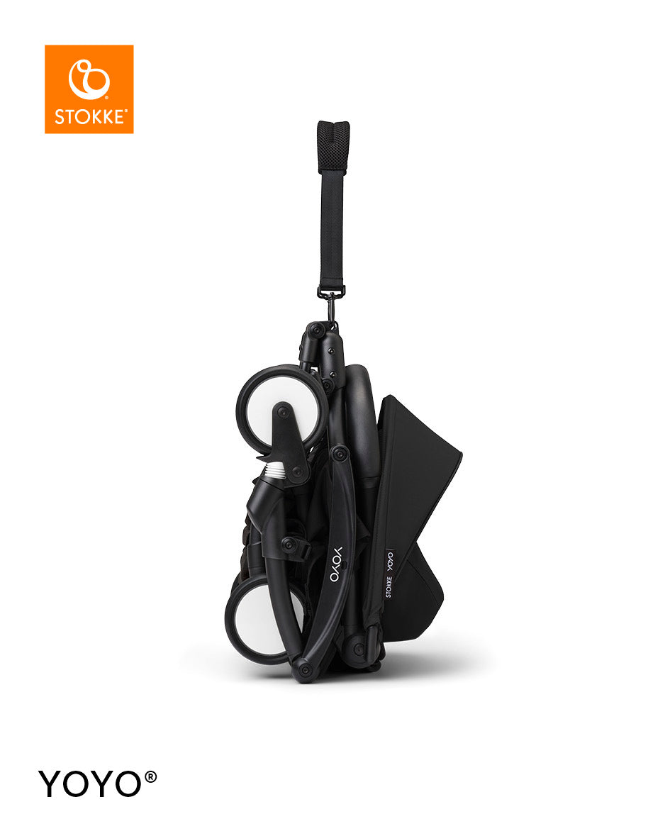 Stokke® YOYO³ Количка от 6 месеца, Черно шаси - Black