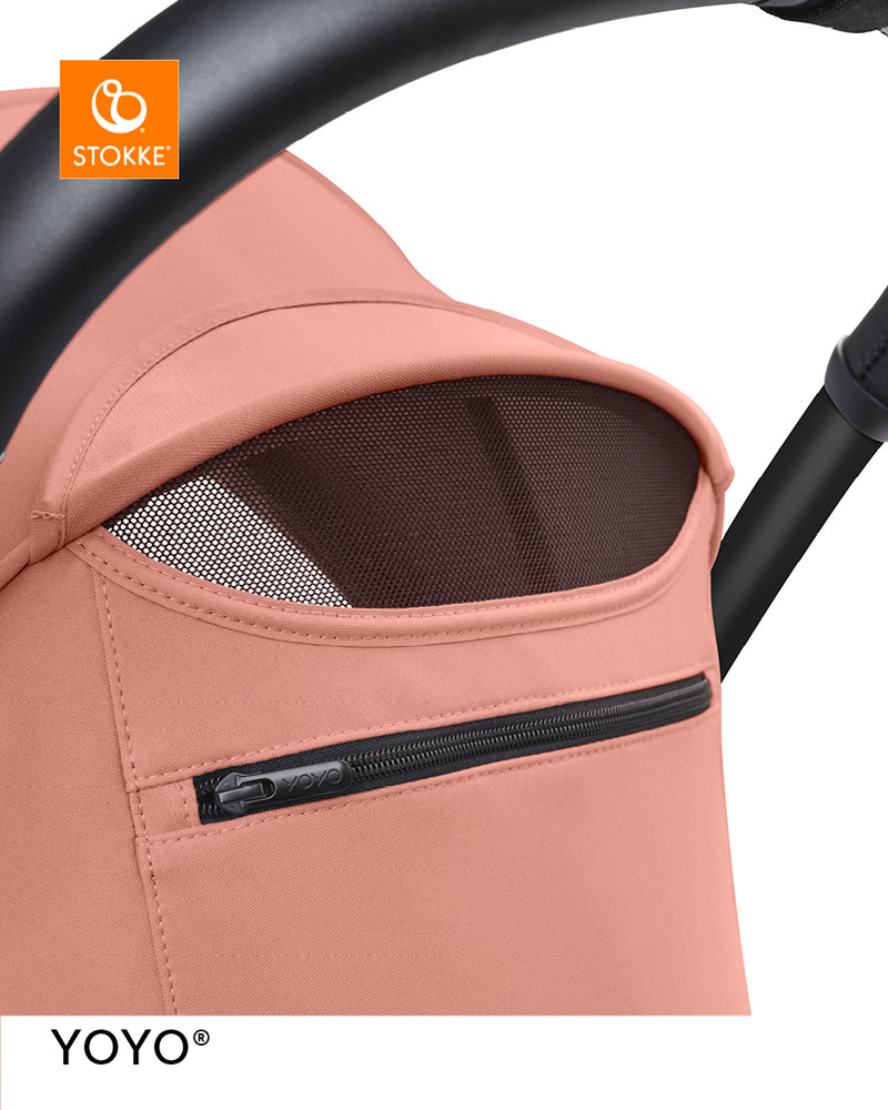 Stokke® YOYO³ Количка от 6 месеца, Бяло шаси - Stone