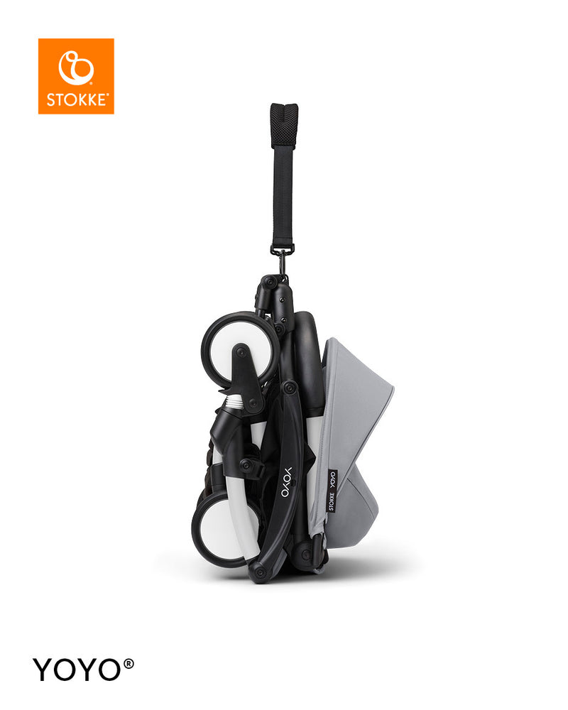 Stokke® YOYO³ Количка от 6 месеца, Бяло шаси - Stone