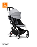 Stokke® YOYO³ 6+ Бяло шаси - цвят Stone