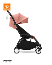 Stokke® YOYO³ Количка от 6 месеца, Черно шаси - Ginger