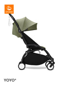 Stokke® YOYO³ Количка от 6 месеца, Черно шаси - Olive