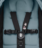 Stokke® YOYO³ Количка + Сгъваем мек кош, Черно шаси - Taupe