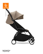 Stokke® YOYO³ Количка от 6 месеца, Черно шаси - Taupe
