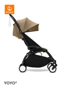 Stokke® YOYO³ Количка от 6 месеца, Черно шаси - Toffee