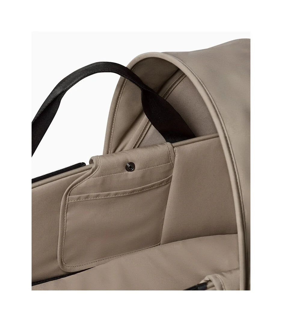 Stokke® YOYO³ Количка + Бебешки кош, Бяло шаси Ginger