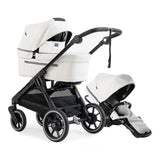 Emmaljunga® Sento Ergo+ Бебешка количка 0+ месеца LUX White Leatherette
