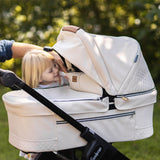 Emmaljunga® Sento Ergo+ Бебешка количка 0+ месеца LUX White Leatherette