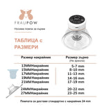 Fraupow® Накрайник за зърна 17 mm