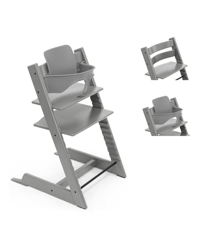 Stokke® Tripp Trapp® Стол Комплект - цвят Storm Grey