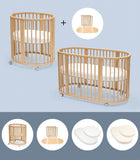 Stokke® Sleepi™ Мини Легло V3 ПРОМО комплект - цвят Natural