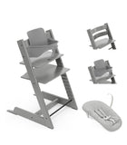 Stokke® Tripp Trapp® Стол Комплект - цвят Storm Grey