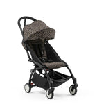 Stokke® YOYO³ Количка от 6 месеца, Черно шаси Leopard